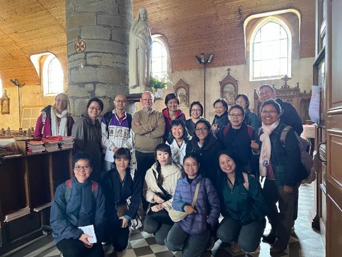 Angers welcomes sisters and partners from Singapore/Malaysia Province